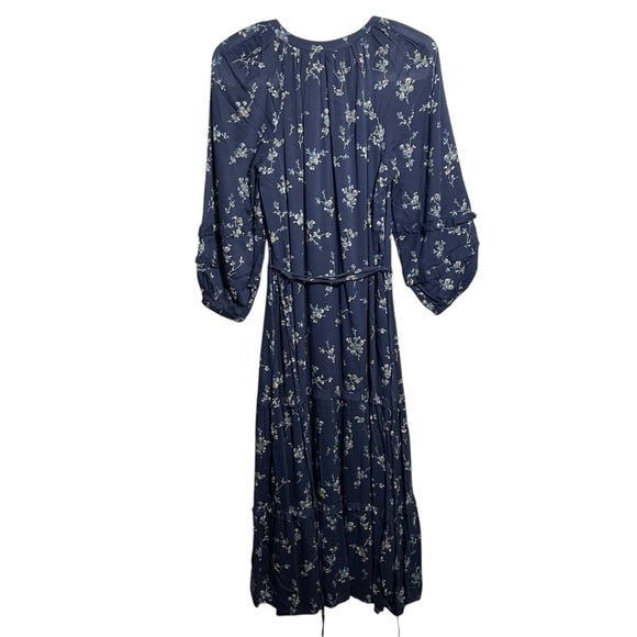 Vineyard Vines Tiered Ruffle Trim Maxi Dress NWT $198 BOHO - Picture 5 of 13